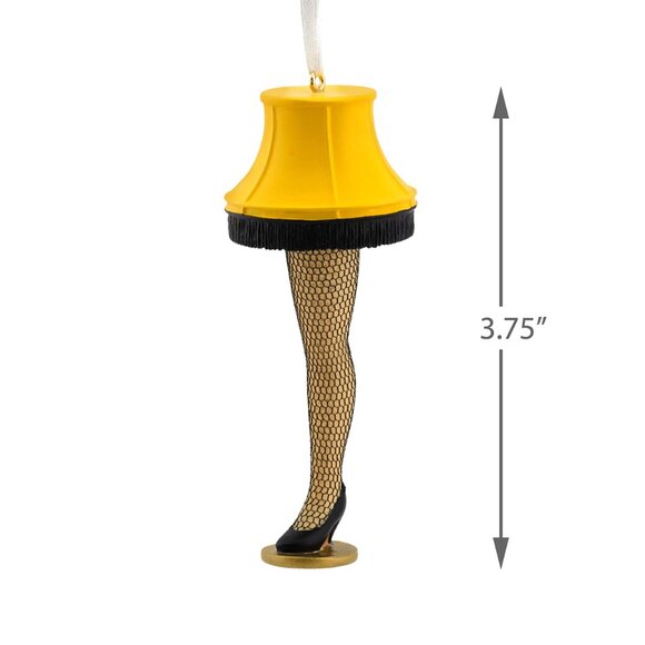 New! A Christmas Story Leg Lamp Hallmark Ornament 2018 Classic Holiday Movie - Picture 3 of 5